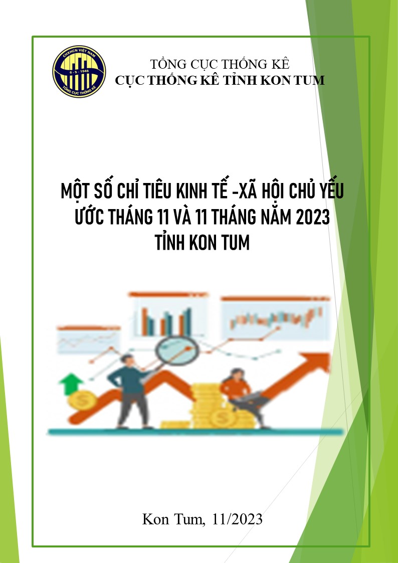 Infographic tình hình kinh tế - xã hội tỉnh Kon Tum tháng 11 năm 2023	